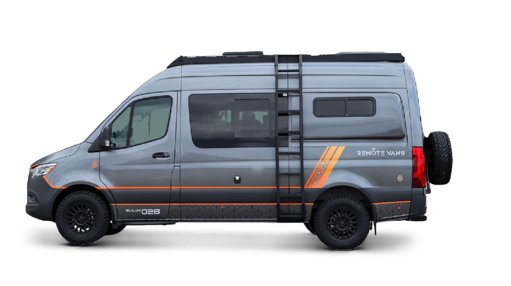 High-efficiency power and water systems. Sleeps 2-4. A sprinter van build that's made in the USA, with high-quality components.