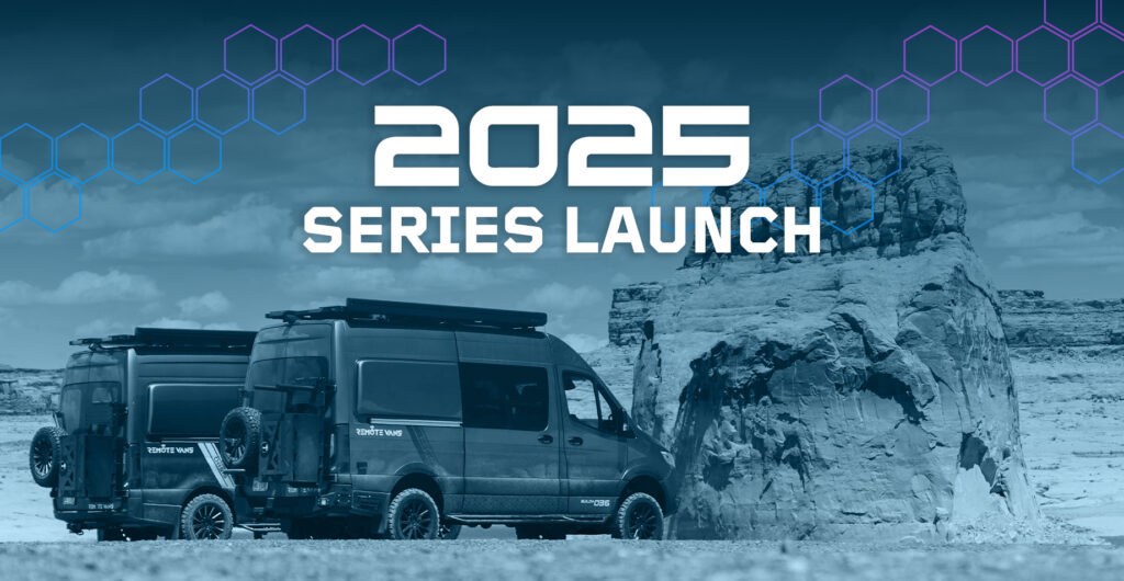 Remote Vans launches 2025 Series: Premium, adventure van line up.