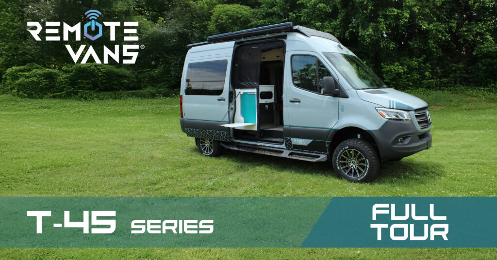 Remote Vans® Unveils All-New T-45™ Adventure Van