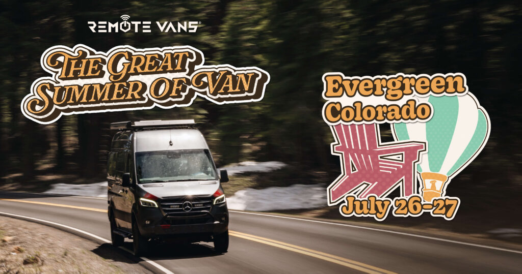 Remote Vans® to Attend Adventure Van Expo in Evergreen, CO