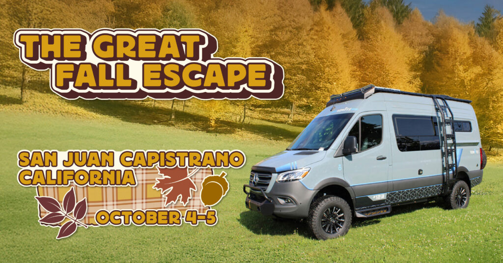 California, we’re back! Remote Vans is headed to San Juan Capistrano for the Adventure Van Expo