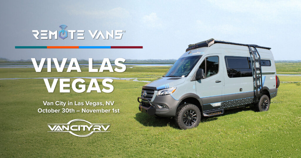 Heading to Vegas for the Van City Open House? Because Remote Vans is!