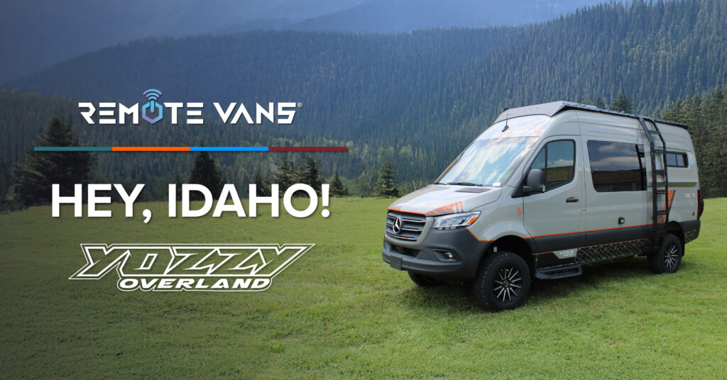 Remoter Vans announces newest dealer partner: Yozzy Overland in Idaho!