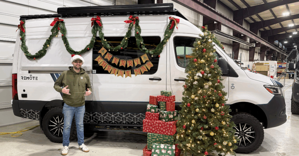 Rolling Nomads Take on Christmas: Jingle All the Van