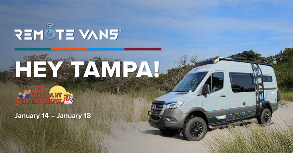 Remote Vans will be at 2026 Florida RV SuperShow