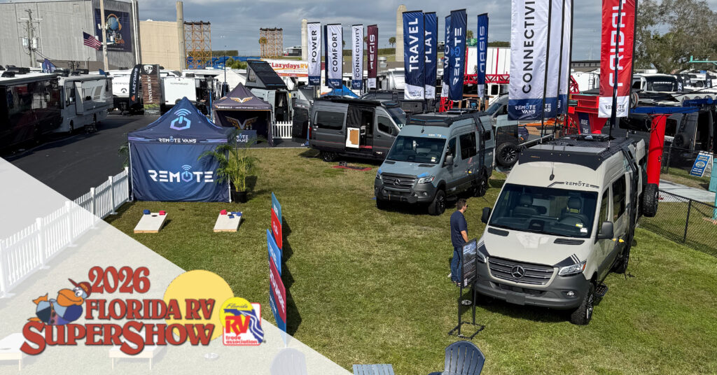 Florida RV SuperShow Recap: A Big Week for Remote Vans in Tampa