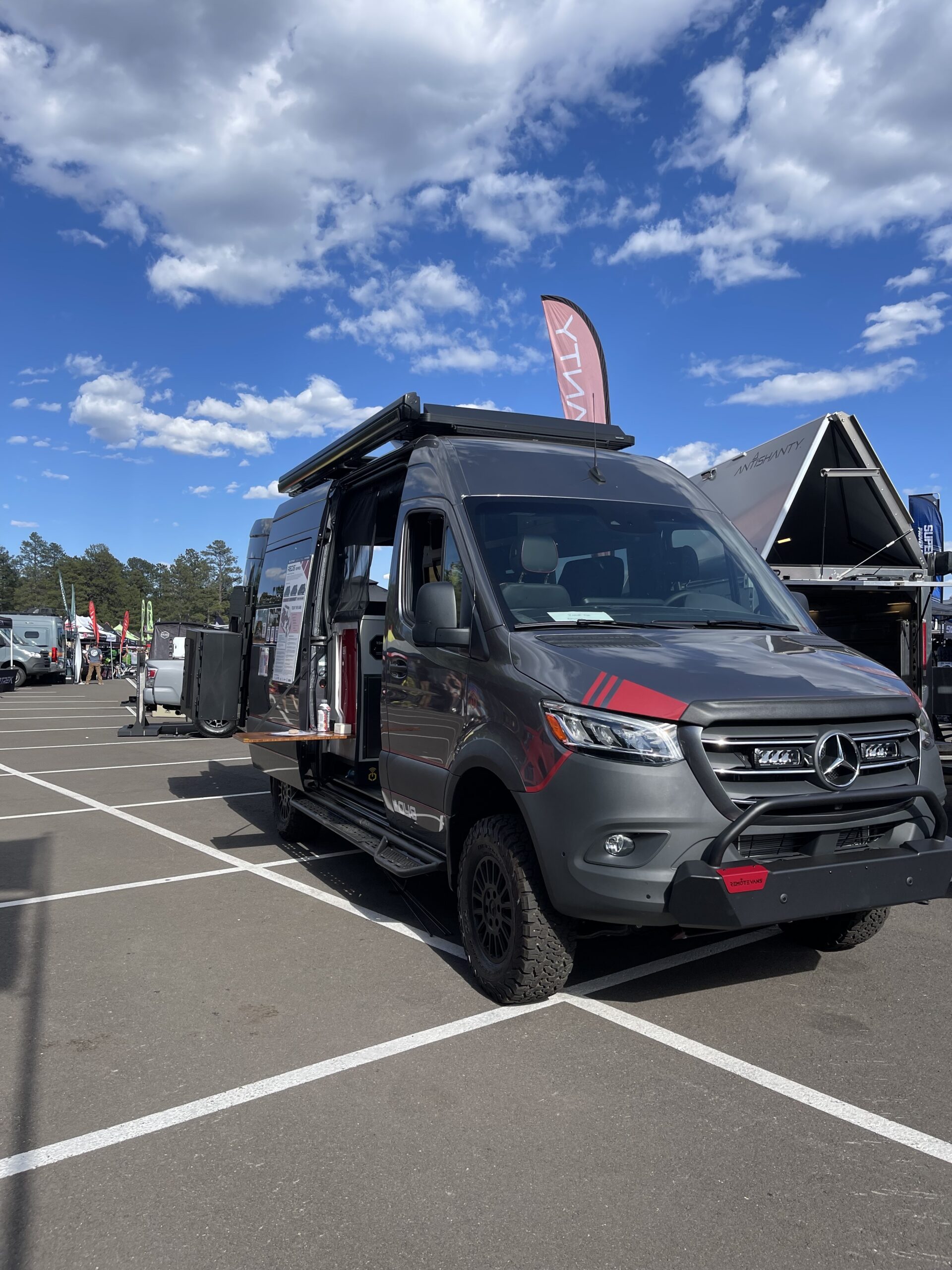 Remote Vans Aegis Series most capable Class B adventure van off road