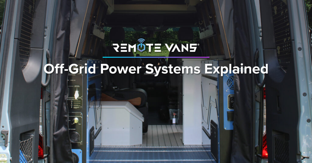Off-Grid Power Systems Explained: Solar, Lithium, and Inverters for Van Life