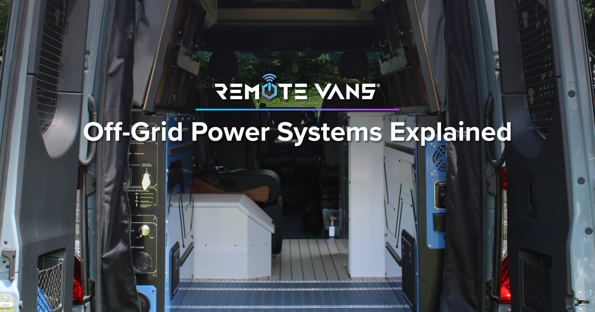Empower Your Adventure: Off Grid Power Van Solutions