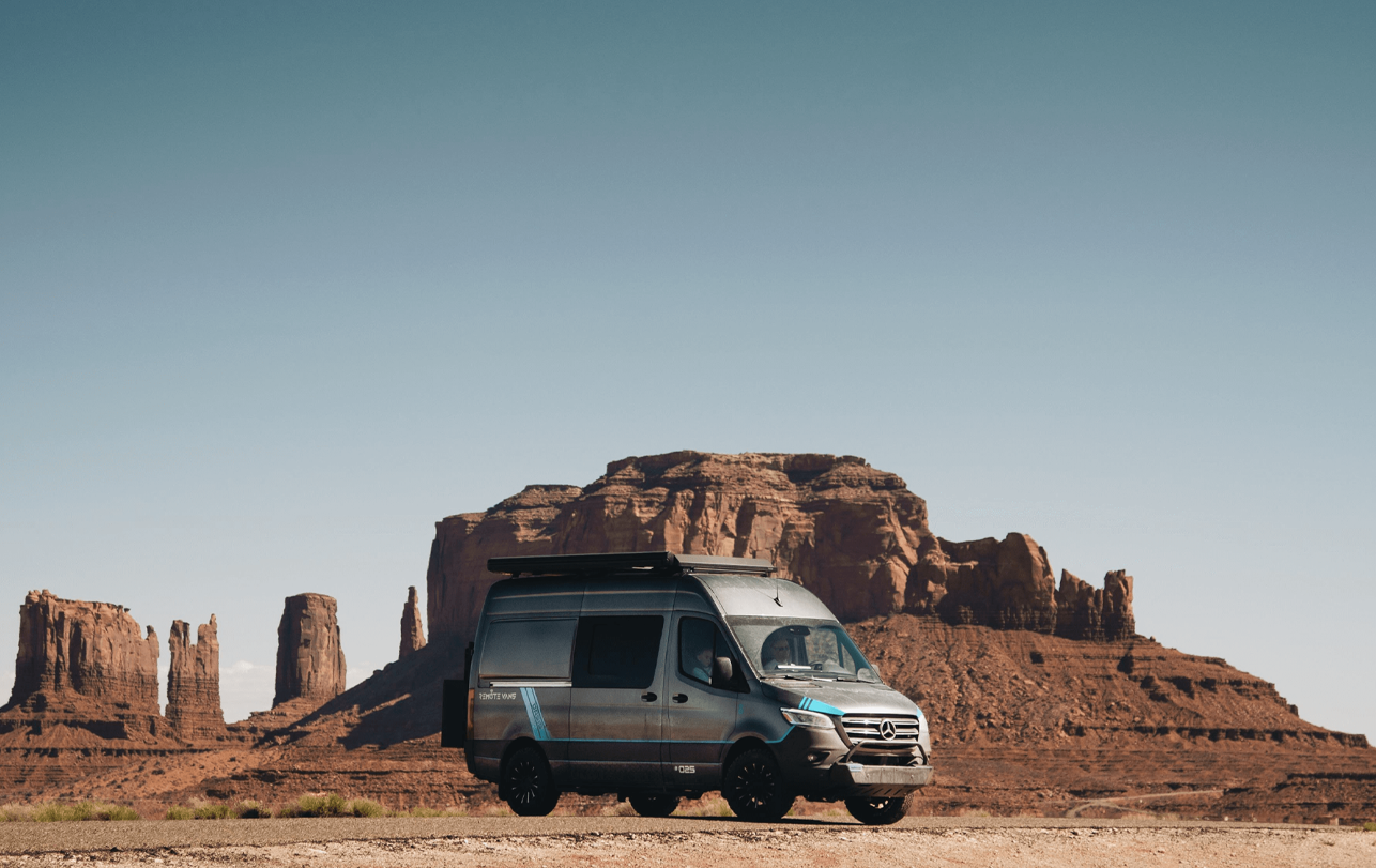 Remote Vans Oasis Series premium adventure van exterior