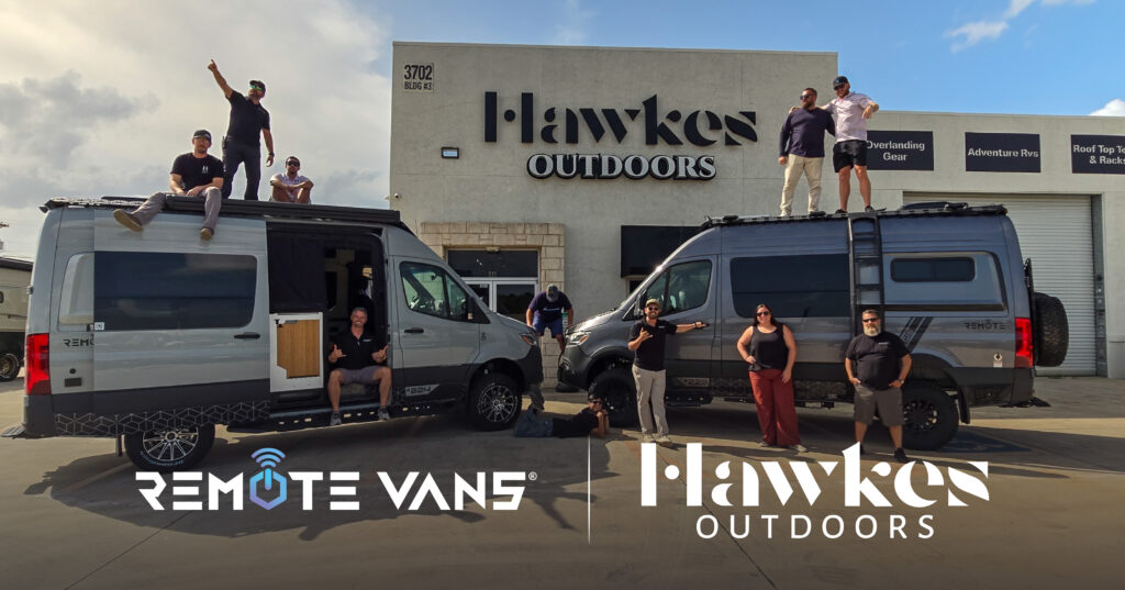 Remote Vans Welcomes Hawkes Outdoors to Dealer Network