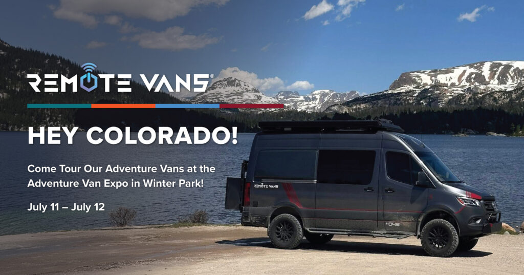 Come See Remote Vans® at the Adventure Van Expo in Winter Park, Colorado