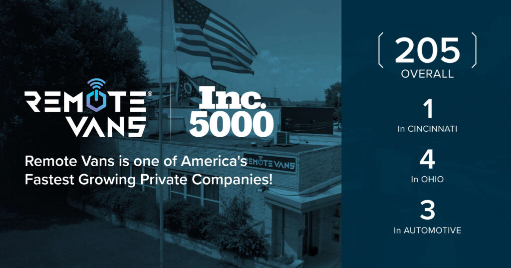 Remote Vans Makes the 2026 Inc. 5000
