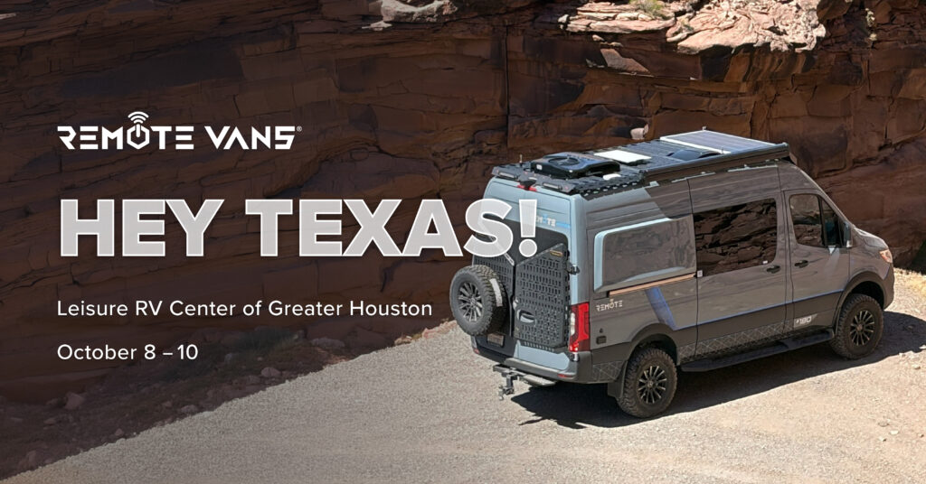 The Houston Area Just Got a Great Reason to Come See a Remote Van in Person